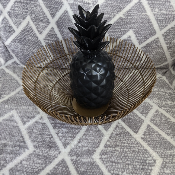 Torre & Tagus metal decorative bowl - gold - Picture 2 of 5